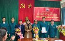 Công bố quyết định thành lập Chi bộ Quân sự xã Trí Nang