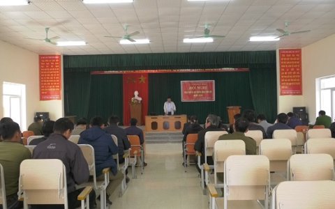 Thẩm định xã nông thôn mới ngày 10/12/2019 tại xã Trí Nang